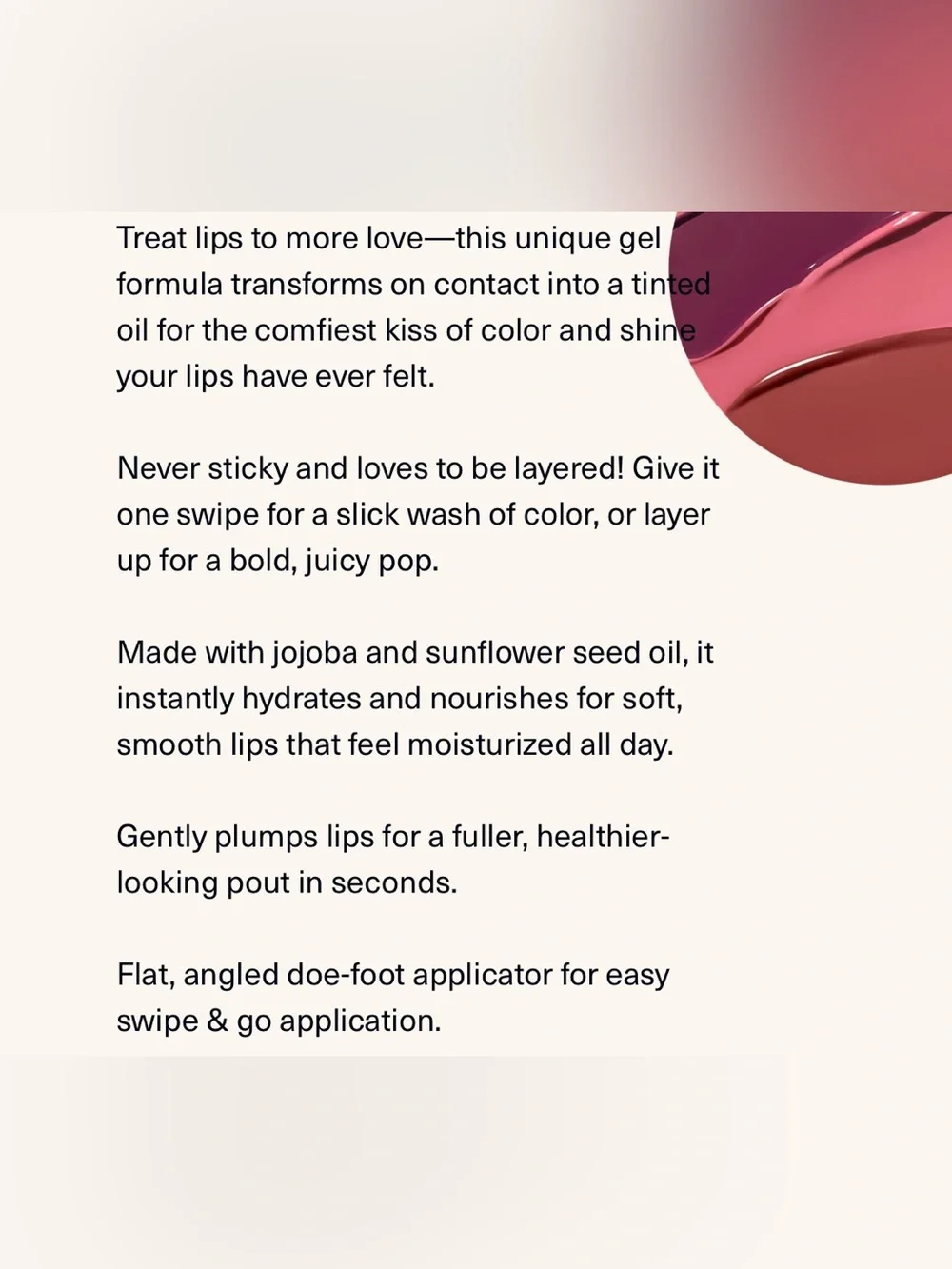 Rare Beauty Tinted Lip Oil, Joy